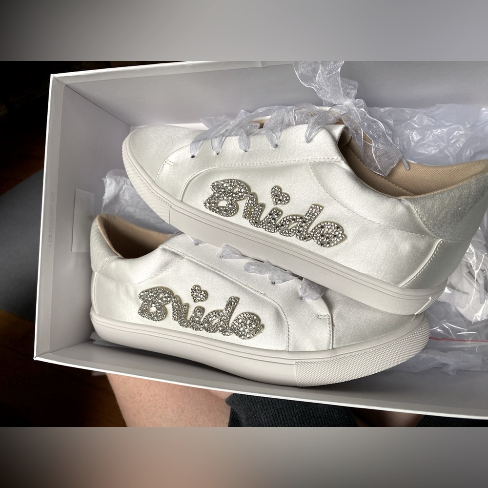 Betsey Johnson Bride Sneakers - Ivory